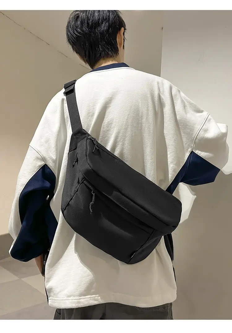 Black Crossbody Bag Sports Men Women Large 2025 — feature 8