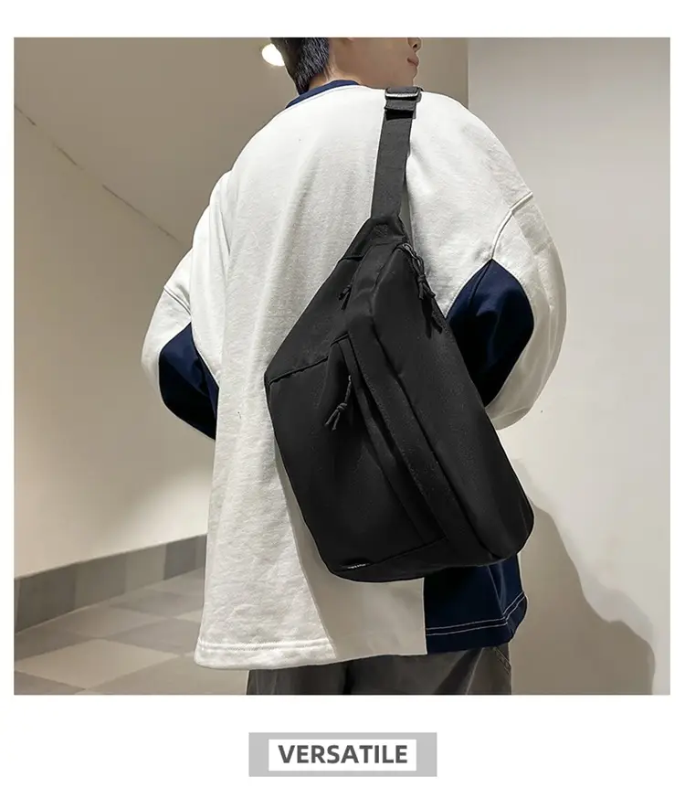 Black Crossbody Bag Sports Men Women Large 2025 — feature 9