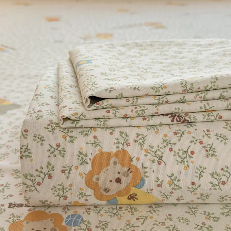 2026 New Coarse Cotton Bed Sheet A-Grade Raw Cotton Printed Bedspread Summer Cooling Mat Tatami Oversized Quilt Wholesale