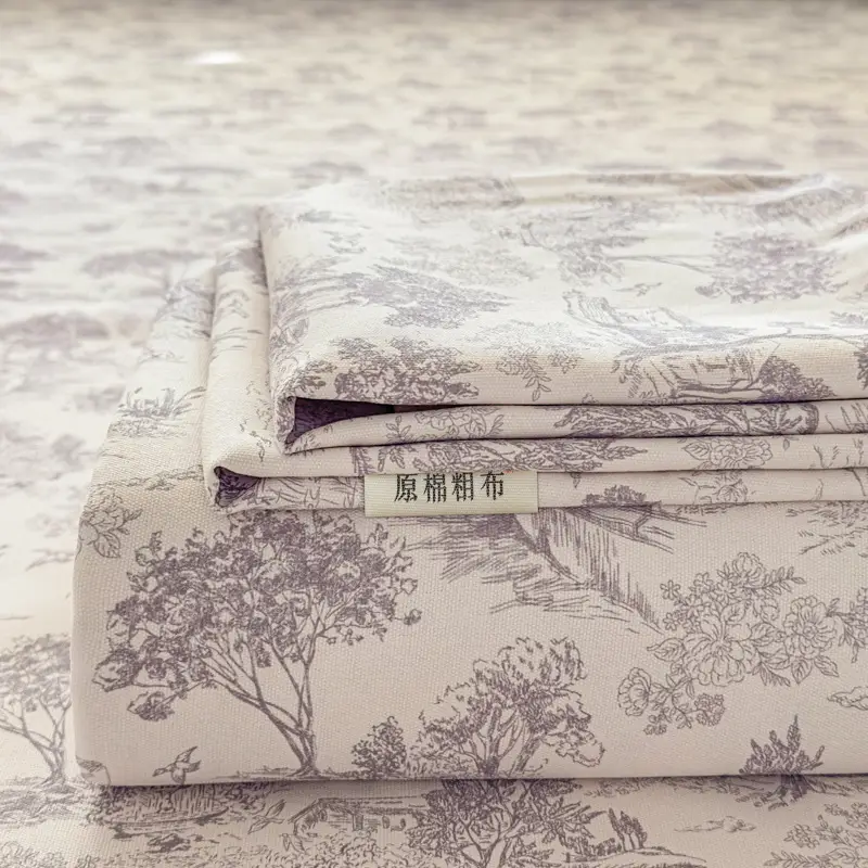 2026 New Coarse Cotton Bed Sheet A-Grade Raw Cotton Printed Bedspread Summer Cooling Mat Tatami Oversized Quilt Wholesale