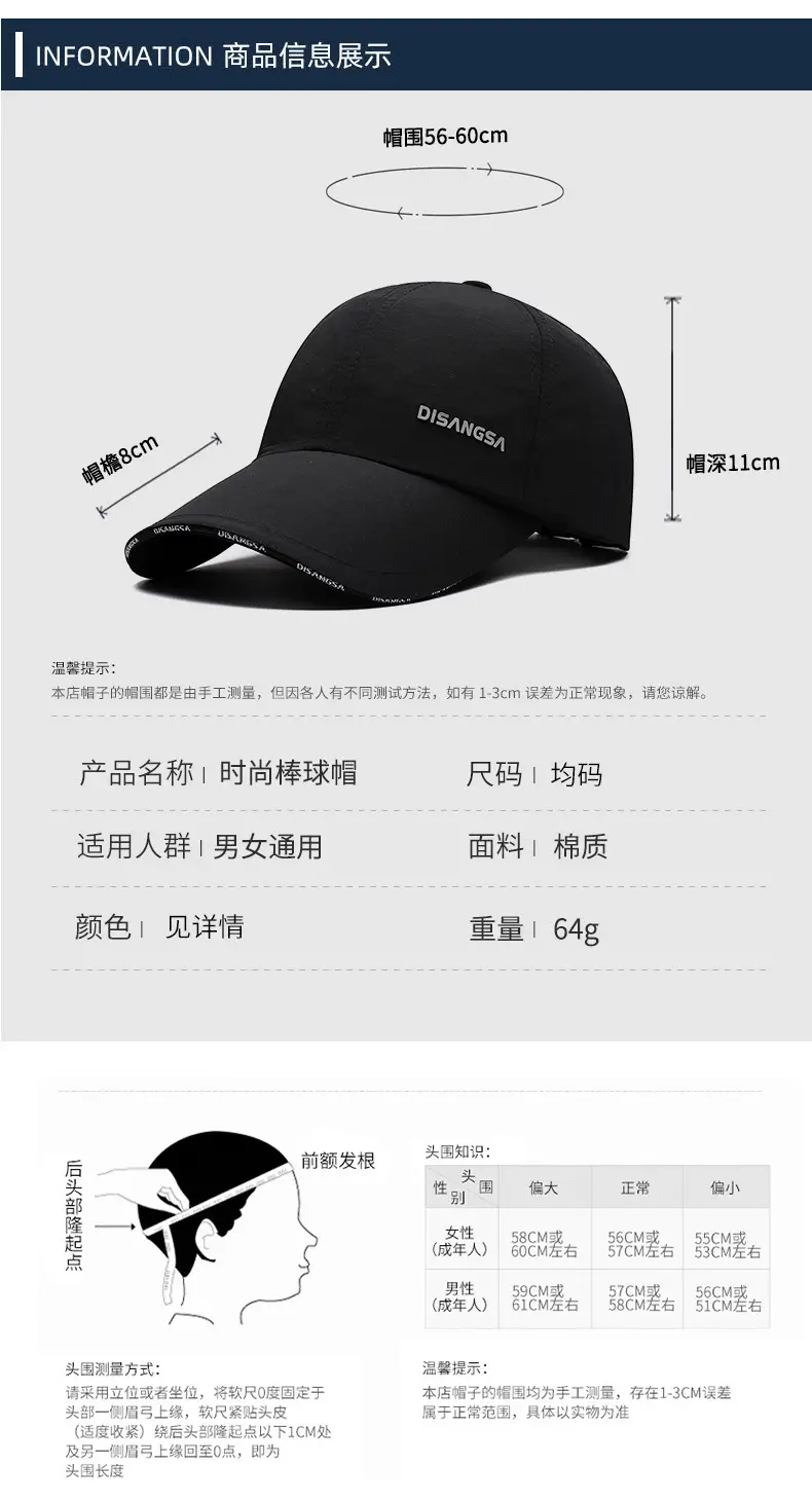 Gray Disang Baseball Cap with Logo — feature 5