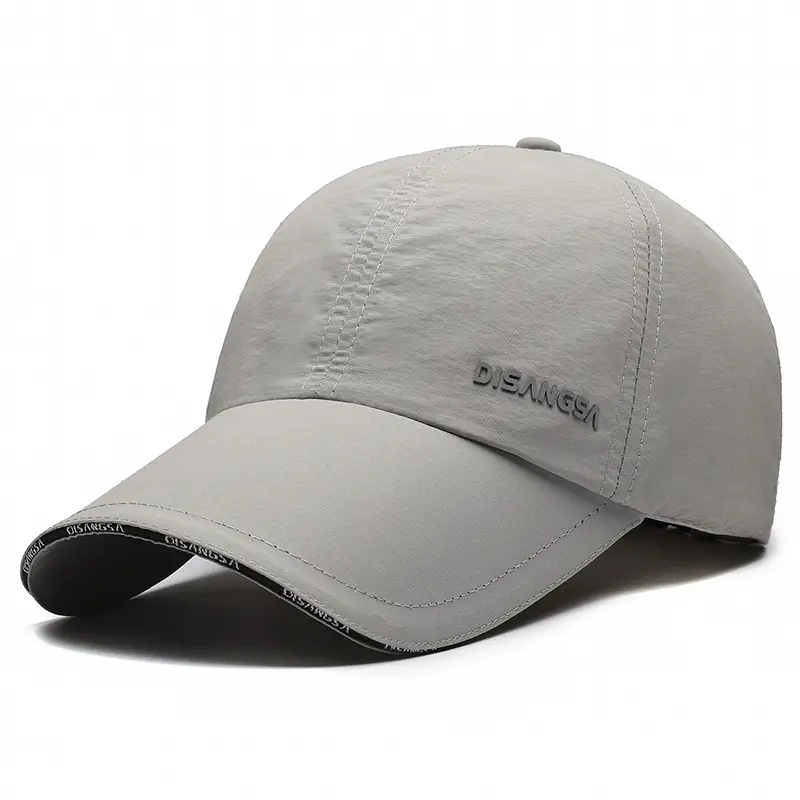 Gray Disang Baseball Cap with Logo - Image 5
