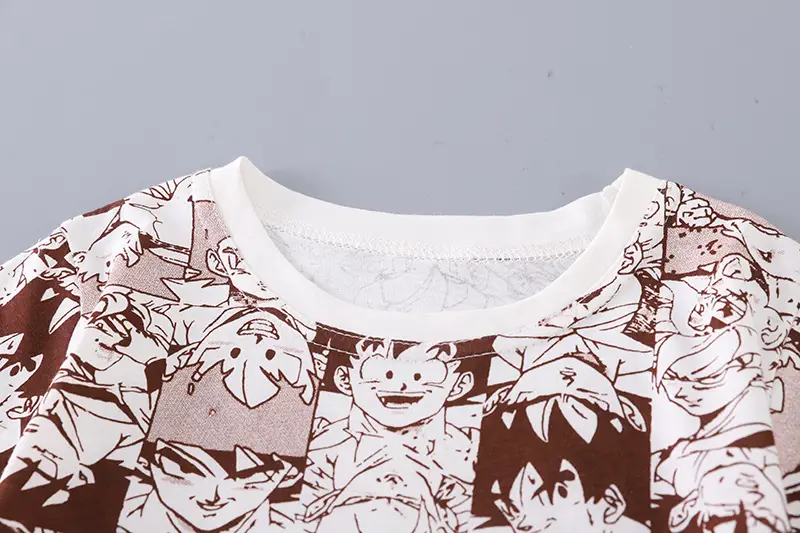Foreign trade boys T-shirt shorts set 2025 summer — feature 6