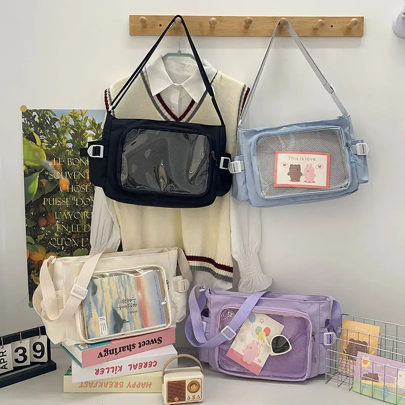 Women's Transparent Crossbody Baby Bag Large Capacity Messenger Bag luggage and leather goods - Image 5