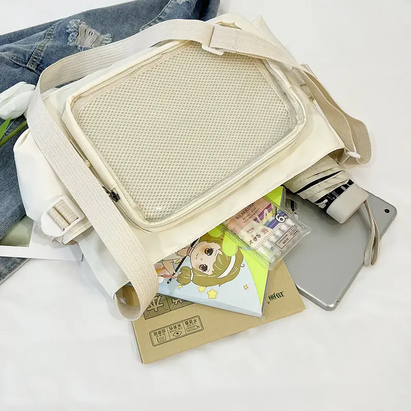 Women's Transparent Crossbody Baby Bag Large Capacity Messenger Bag luggage and leather goods - Image 8