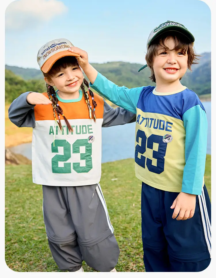 Dudujia Boys Long Sleeve T-Shirt Spring Wear 2928 — feature 30