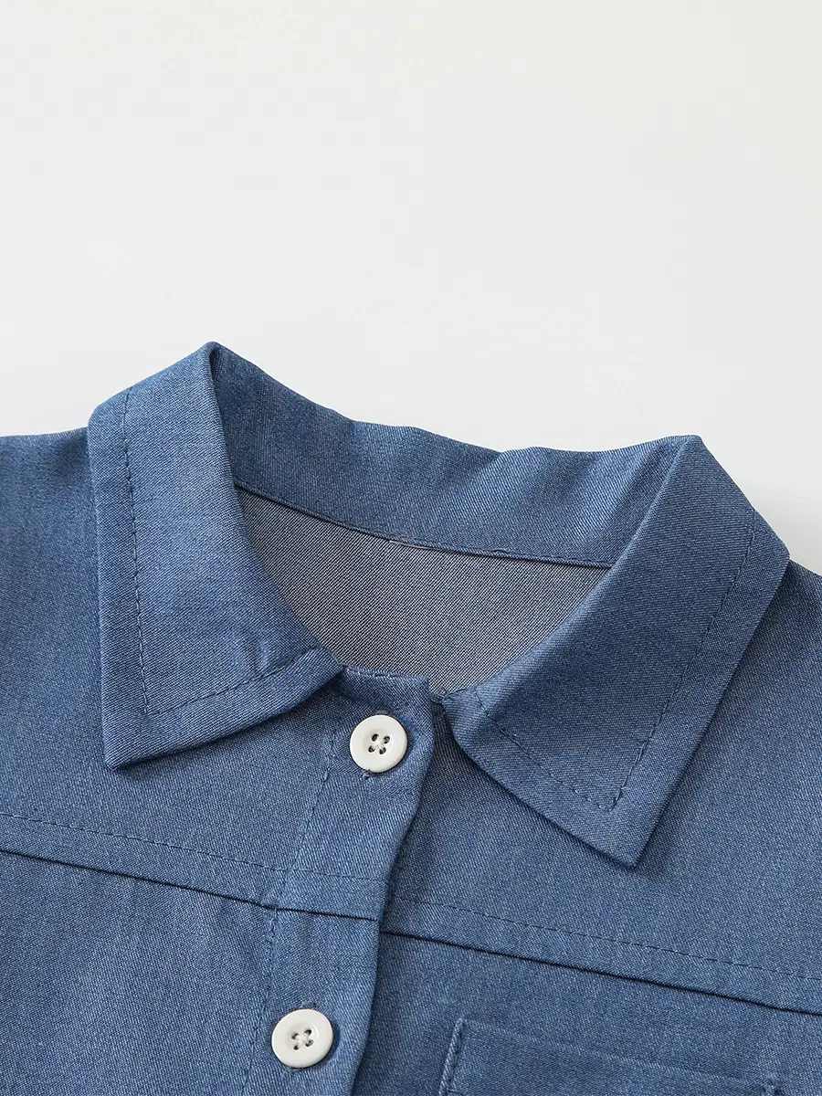 Male Baby Blue 2-Piece Summer Suit 0-3Y