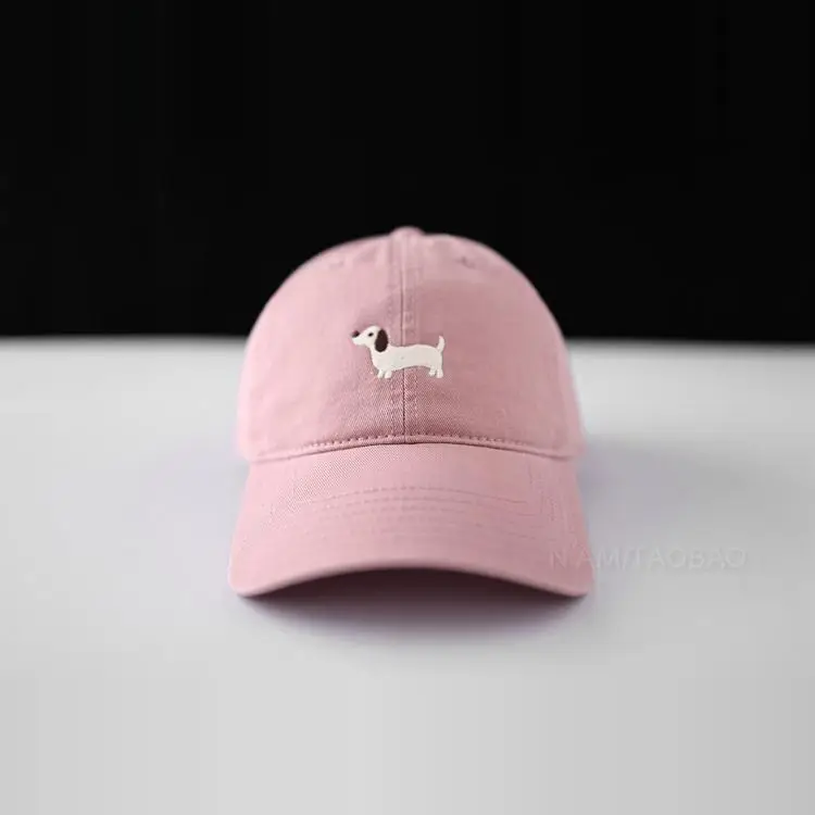 Pink Korean-style Cartoon Cap for Men Women - Image 10