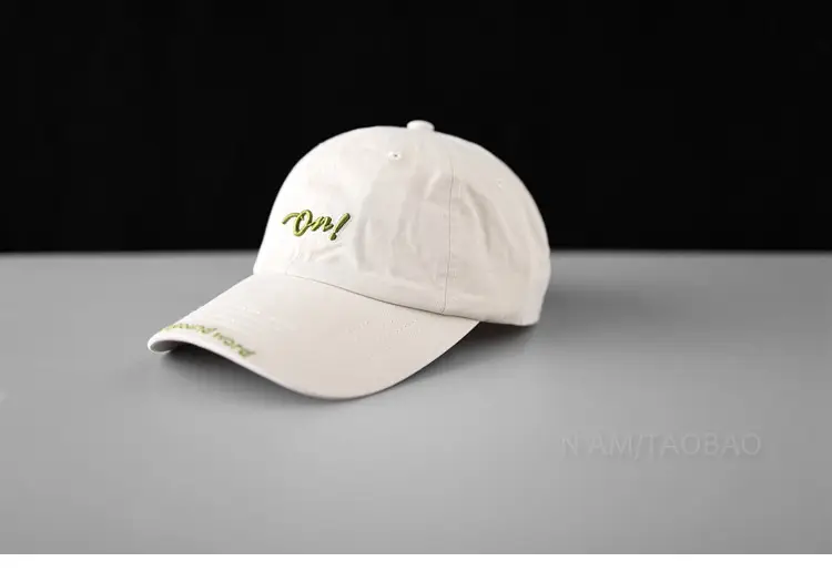 Pink Korean Style Baseball Cap for Men Women