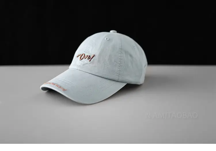 Pink Korean Style Baseball Cap for Men Women