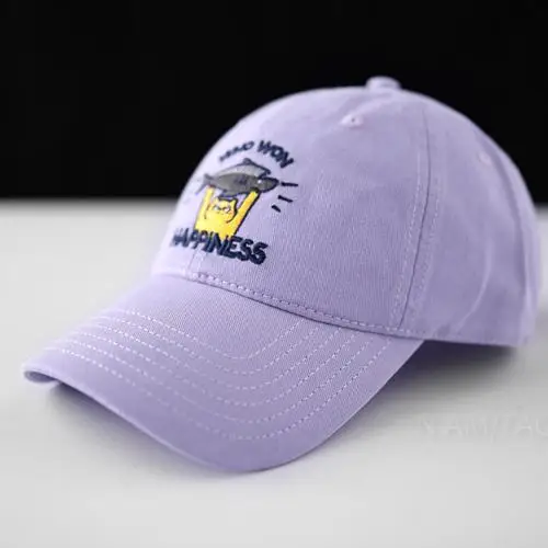American Street Hat Couple Baseball Cap Letter Cartoon Embroidered Cap Sun Hat Outdoor Casual Sun Protection - Image 8