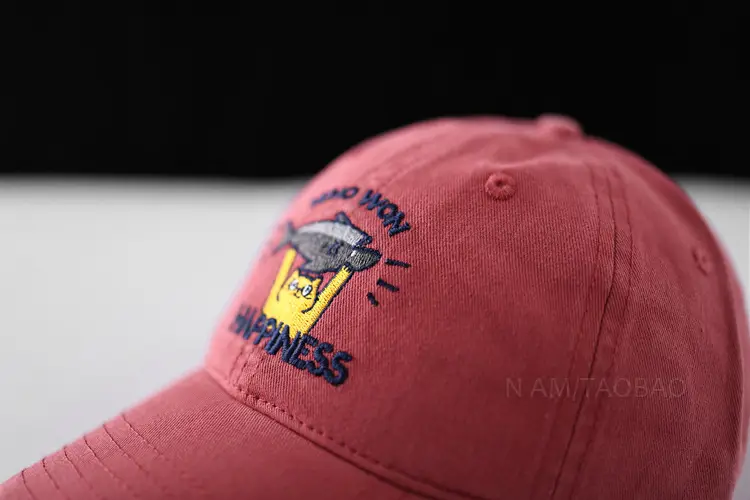 American Street Hat Couple Baseball Cap Letter Cartoon Embroidered Cap Sun Hat Outdoor Casual Sun Protection — feature 13