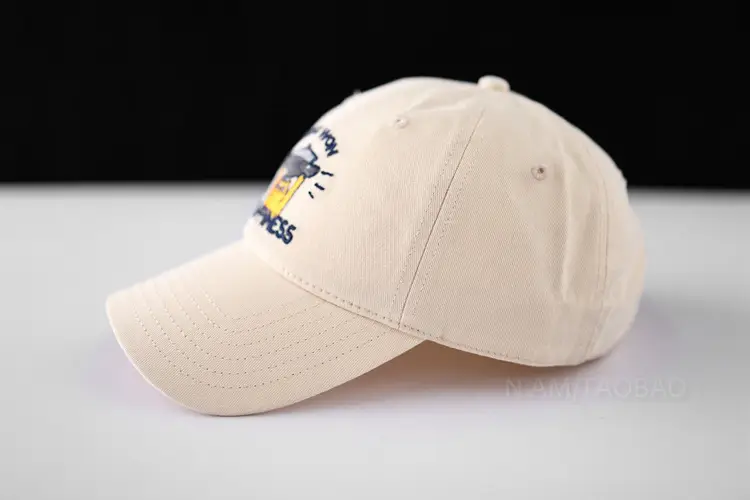 American Street Hat Couple Baseball Cap Letter Cartoon Embroidered Cap Sun Hat Outdoor Casual Sun Protection — feature 7