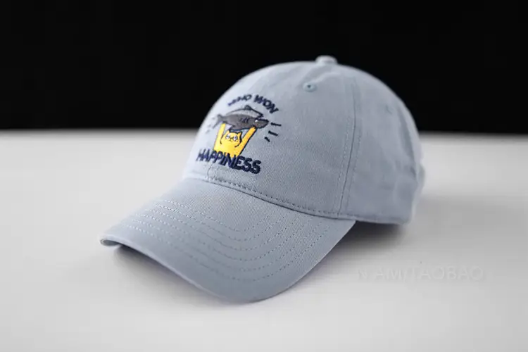 American Street Hat Couple Baseball Cap Letter Cartoon Embroidered Cap Sun Hat Outdoor Casual Sun Protection - Image 2