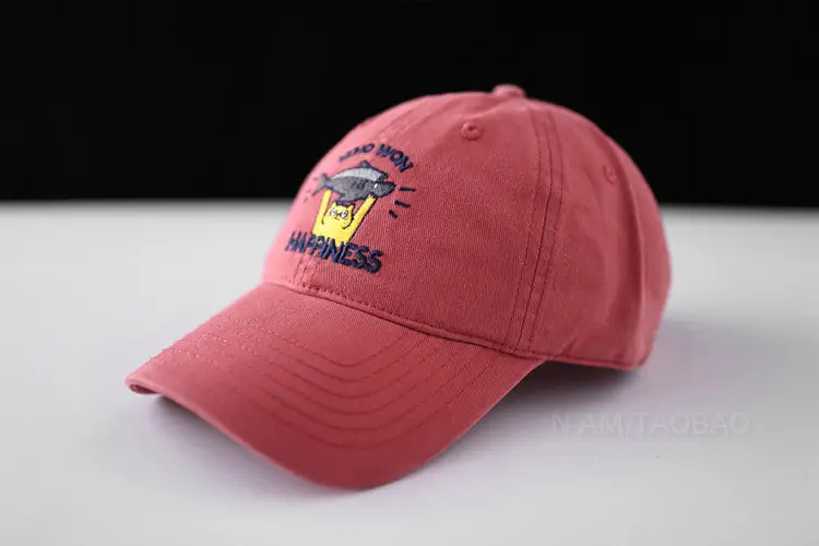 American Street Hat Couple Baseball Cap Letter Cartoon Embroidered Cap Sun Hat Outdoor Casual Sun Protection - Image 3