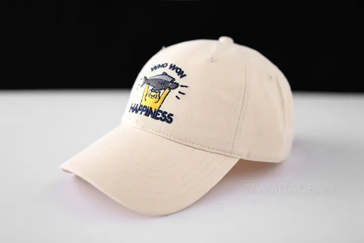 American Street Hat Couple Baseball Cap Letter Cartoon Embroidered Cap Sun Hat Outdoor Casual Sun Protection - Image 5