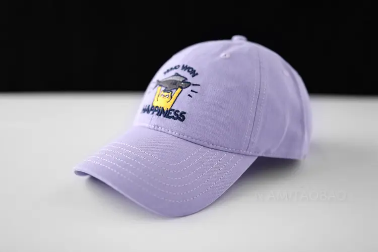 American Street Hat Couple Baseball Cap Letter Cartoon Embroidered Cap Sun Hat Outdoor Casual Sun Protection - Image 6
