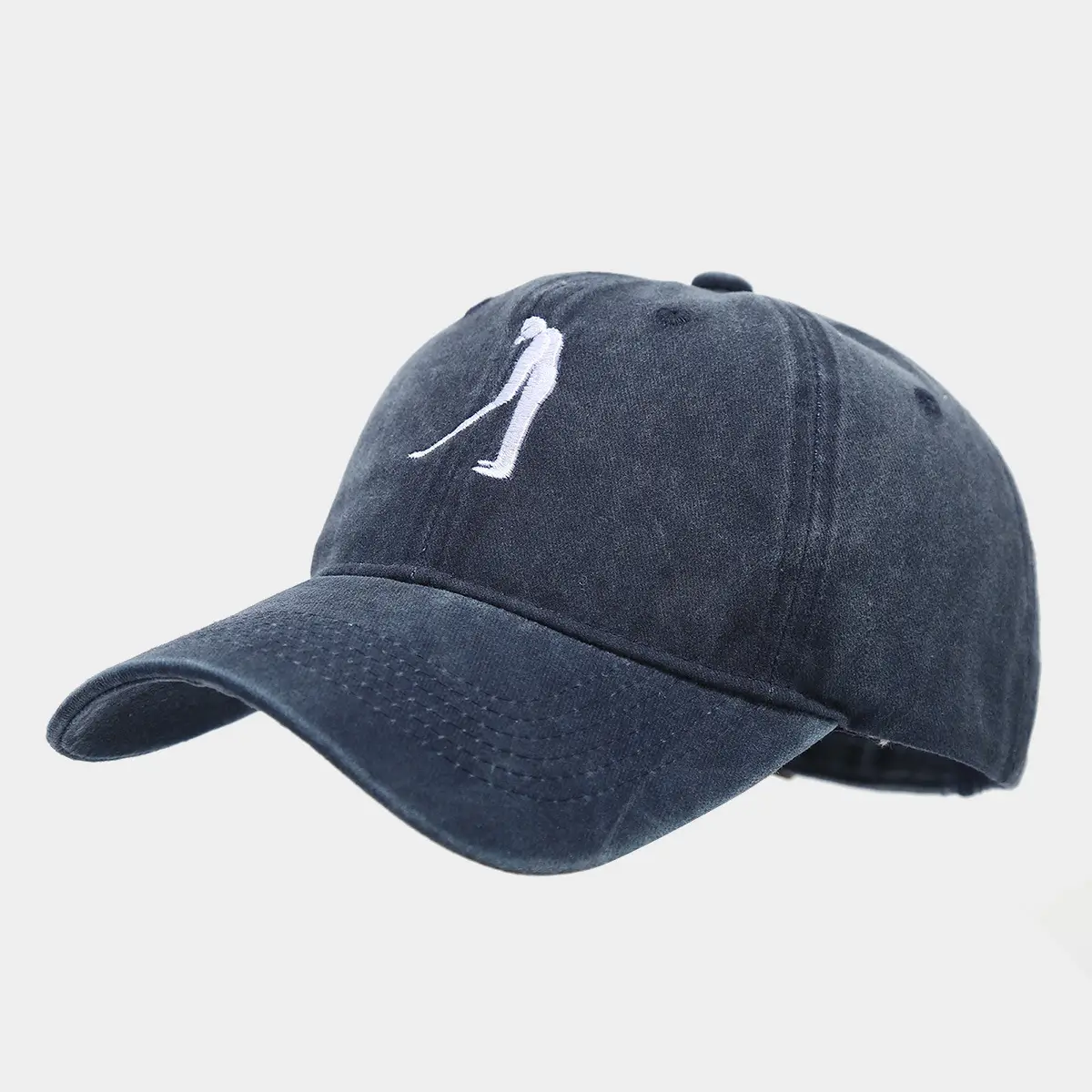 Men's Golf Cap Black Pink Blue Brown Small — feature 10