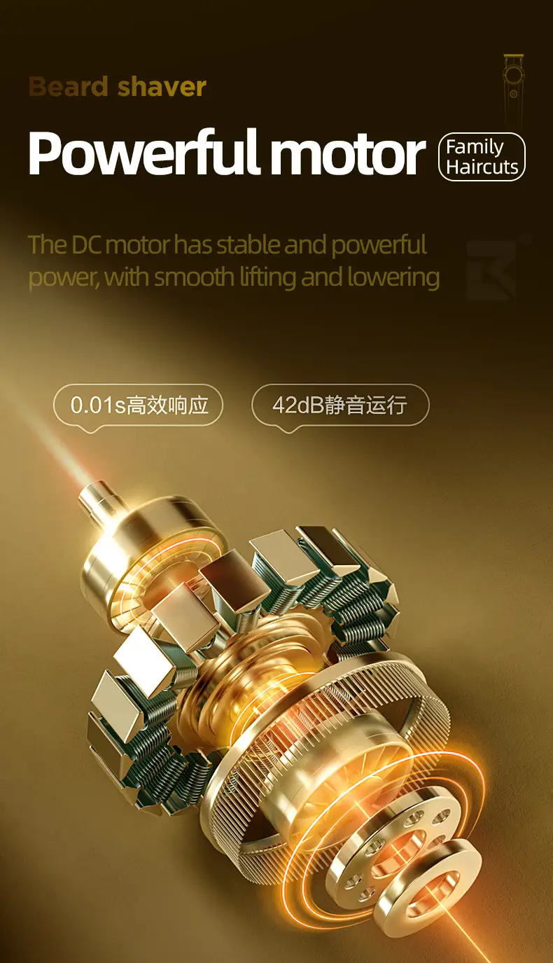 Digital Cross-Border Hair Clipper with Fast Charging — feature 10