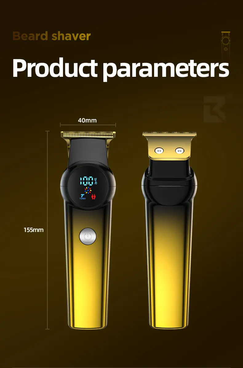 Digital Cross-Border Hair Clipper with Fast Charging — feature 15