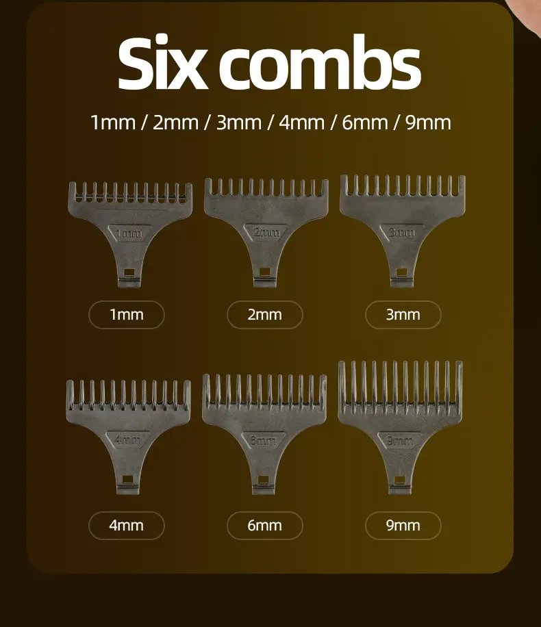 Digital Cross-Border Hair Clipper with Fast Charging — feature 8