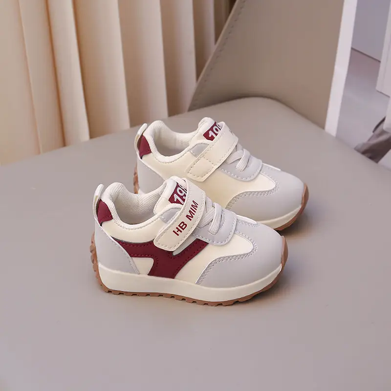 Spring and Autumn Baby Soft-soled Toddler Shoes 1-3 Years Old Boys' sneaker Female Infant Breathable Forrest Gump Shoes Spring - Image 5