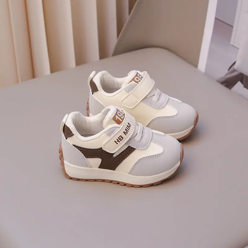 Spring and Autumn Baby Soft-soled Toddler Shoes 1-3 Years Old Boys' sneaker Female Infant Breathable Forrest Gump Shoes Spring - Image 6