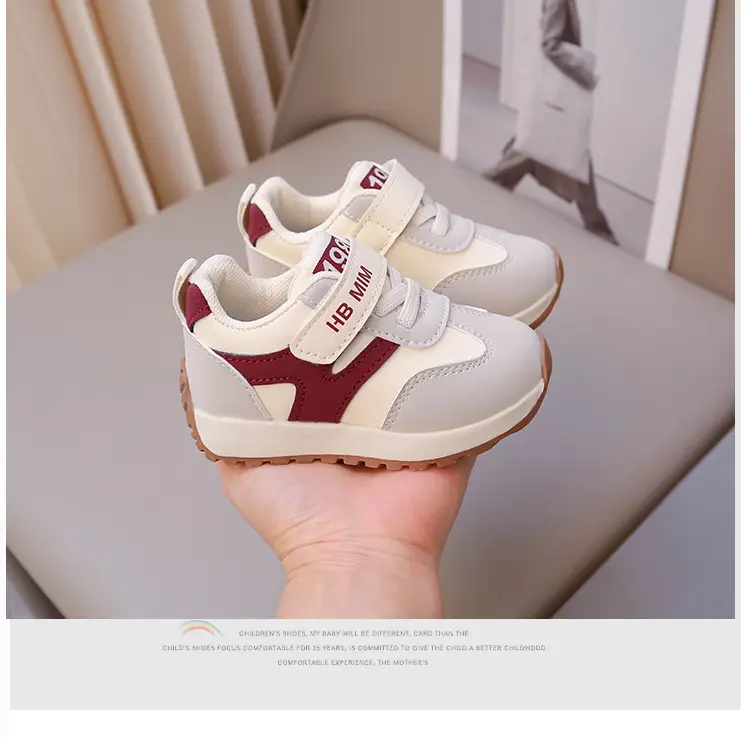 Spring and Autumn Baby Soft-soled Toddler Shoes 1-3 Years Old Boys' sneaker Female Infant Breathable Forrest Gump Shoes Spring — feature 10
