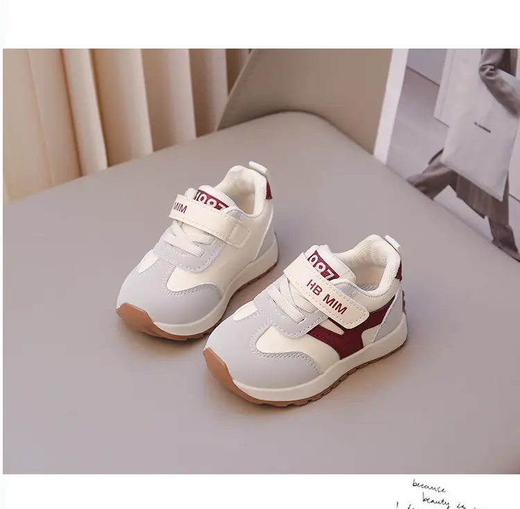 Spring and Autumn Baby Soft-soled Toddler Shoes 1-3 Years Old Boys' sneaker Female Infant Breathable Forrest Gump Shoes Spring — feature 11