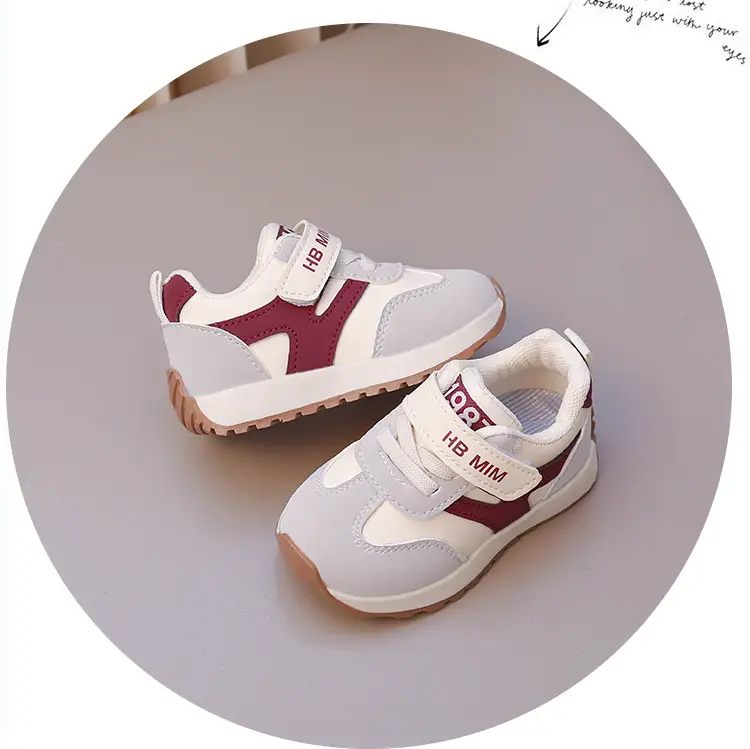 Spring and Autumn Baby Soft-soled Toddler Shoes 1-3 Years Old Boys' sneaker Female Infant Breathable Forrest Gump Shoes Spring — feature 12