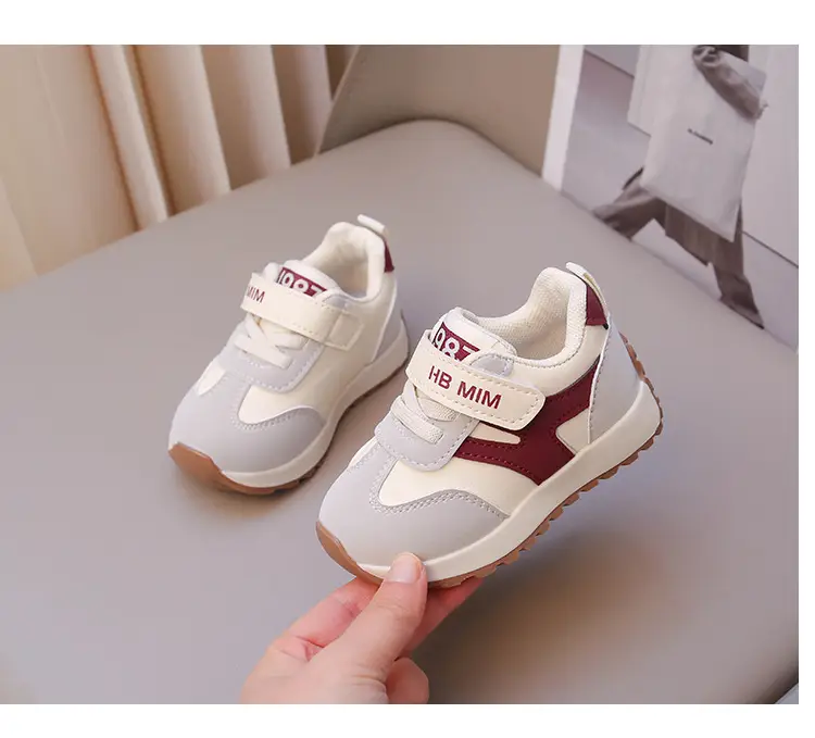 Spring and Autumn Baby Soft-soled Toddler Shoes 1-3 Years Old Boys' sneaker Female Infant Breathable Forrest Gump Shoes Spring — feature 13