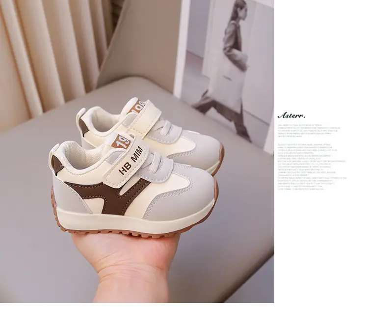 Spring and Autumn Baby Soft-soled Toddler Shoes 1-3 Years Old Boys' sneaker Female Infant Breathable Forrest Gump Shoes Spring — feature 14