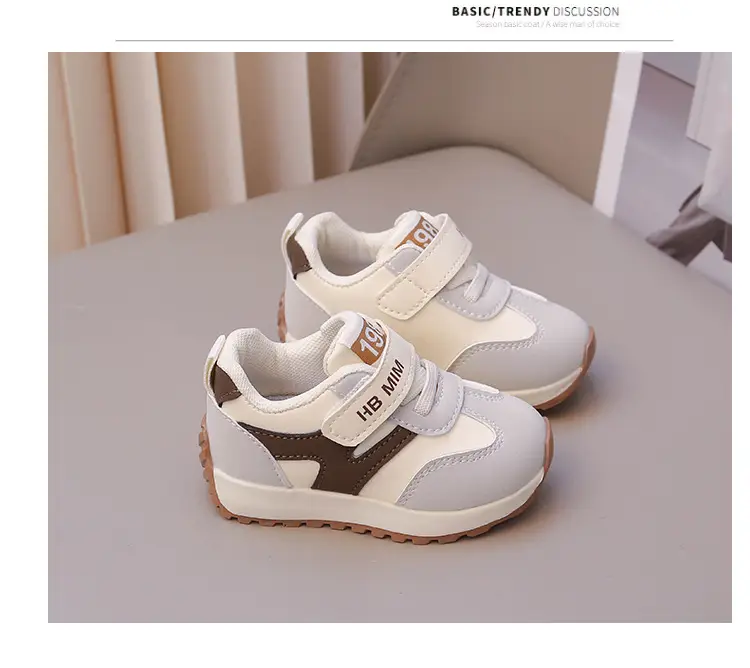 Spring and Autumn Baby Soft-soled Toddler Shoes 1-3 Years Old Boys' sneaker Female Infant Breathable Forrest Gump Shoes Spring — feature 16