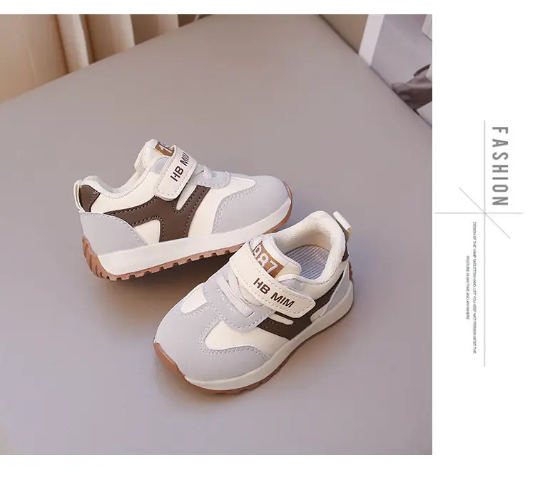 Spring and Autumn Baby Soft-soled Toddler Shoes 1-3 Years Old Boys' sneaker Female Infant Breathable Forrest Gump Shoes Spring — feature 17