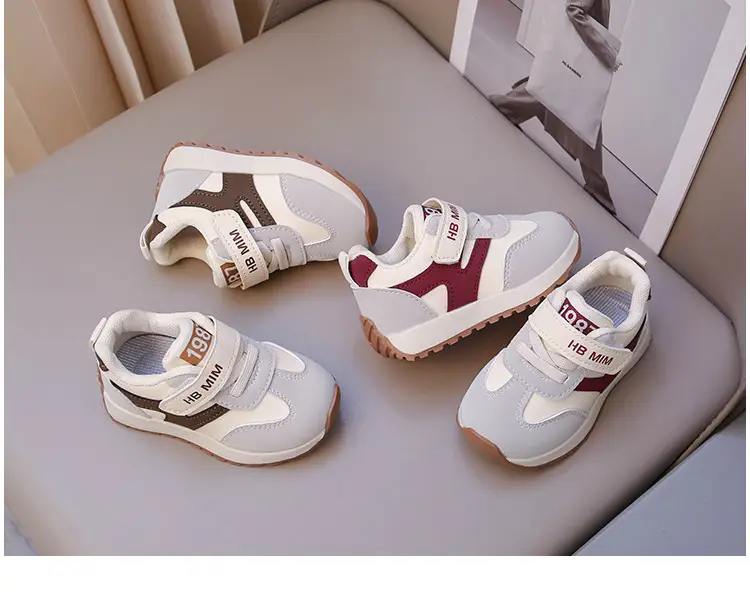 Spring and Autumn Baby Soft-soled Toddler Shoes 1-3 Years Old Boys' sneaker Female Infant Breathable Forrest Gump Shoes Spring — feature 8