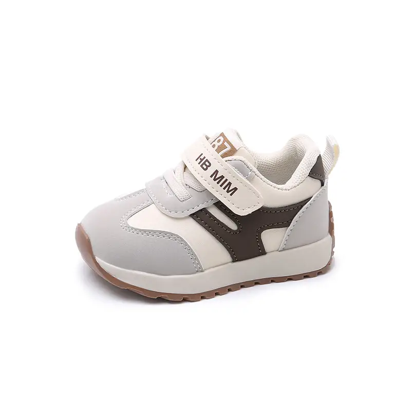 Spring and Autumn Baby Soft-soled Toddler Shoes 1-3 Years Old Boys' sneaker Female Infant Breathable Forrest Gump Shoes Spring - Image 2