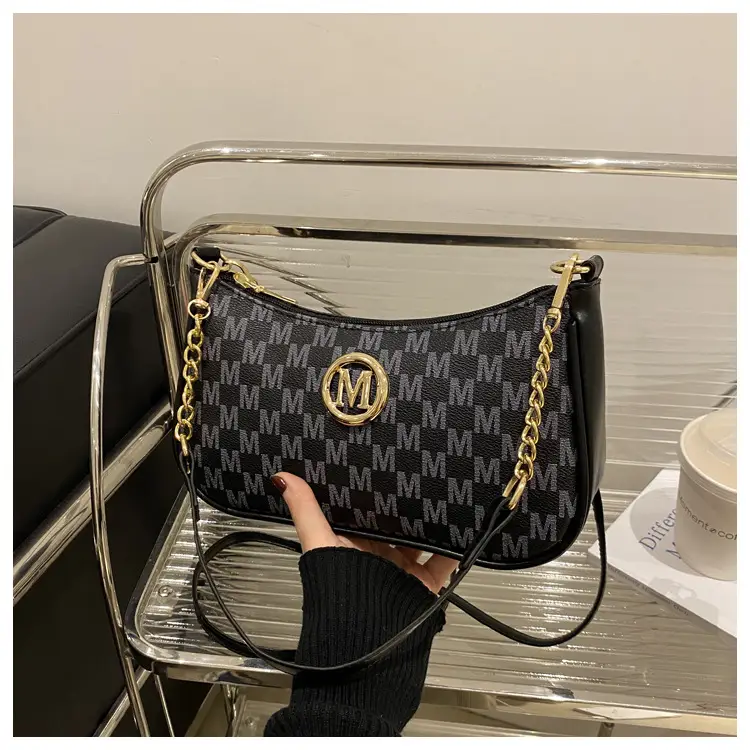 Women's Small Crossbody Bag with Gold Chain — feature 9