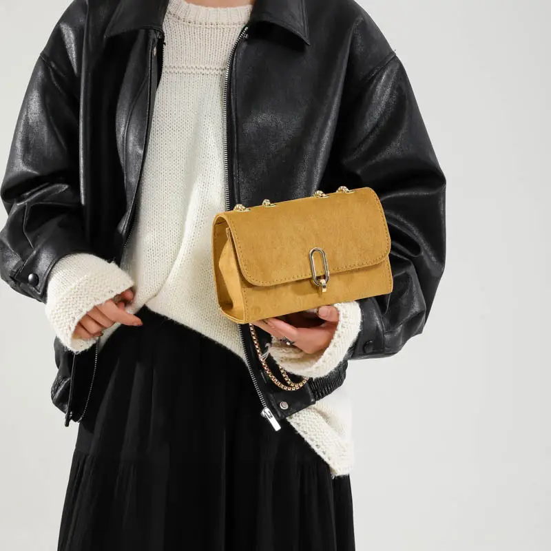 2025 New Frosted Women's Bag with Chain Shoulder Crossbody - Image 7