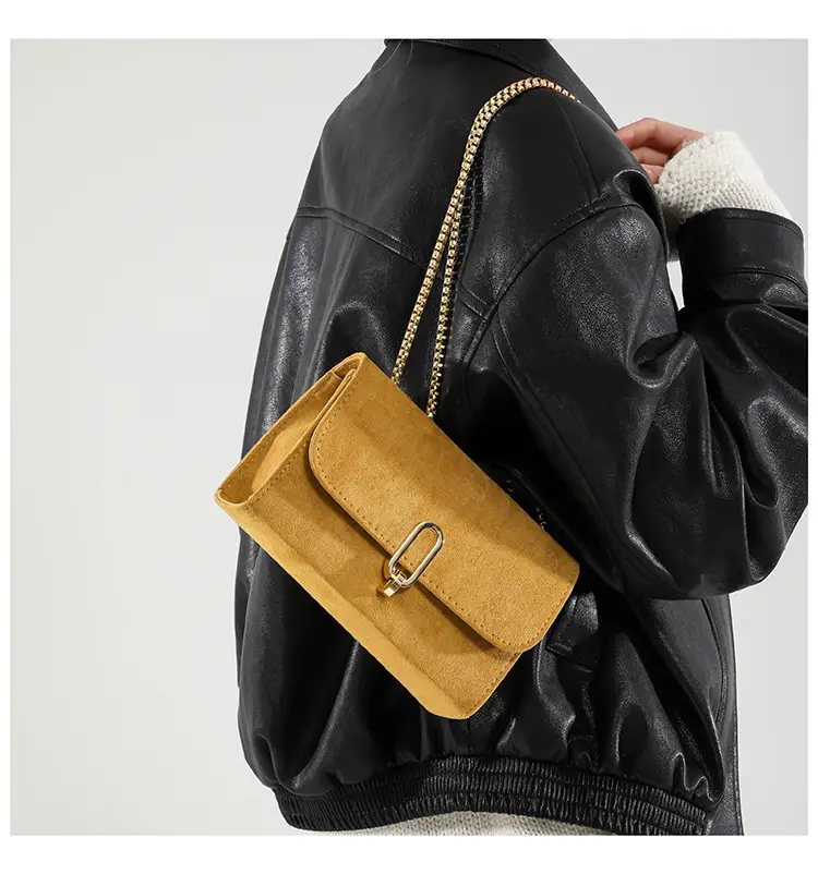 2025 New Frosted Women's Bag with Chain Shoulder Crossbody — feature 12