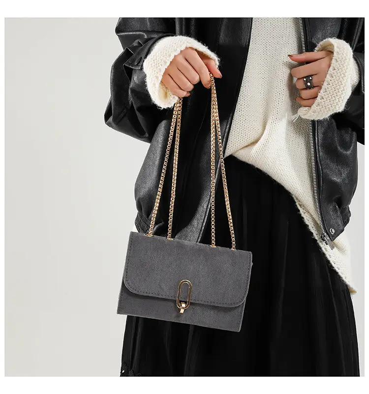 2025 New Frosted Women's Bag with Chain Shoulder Crossbody — feature 14