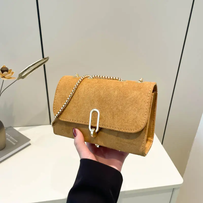 2025 New Frosted Women's Bag with Chain Shoulder Crossbody - Image 2
