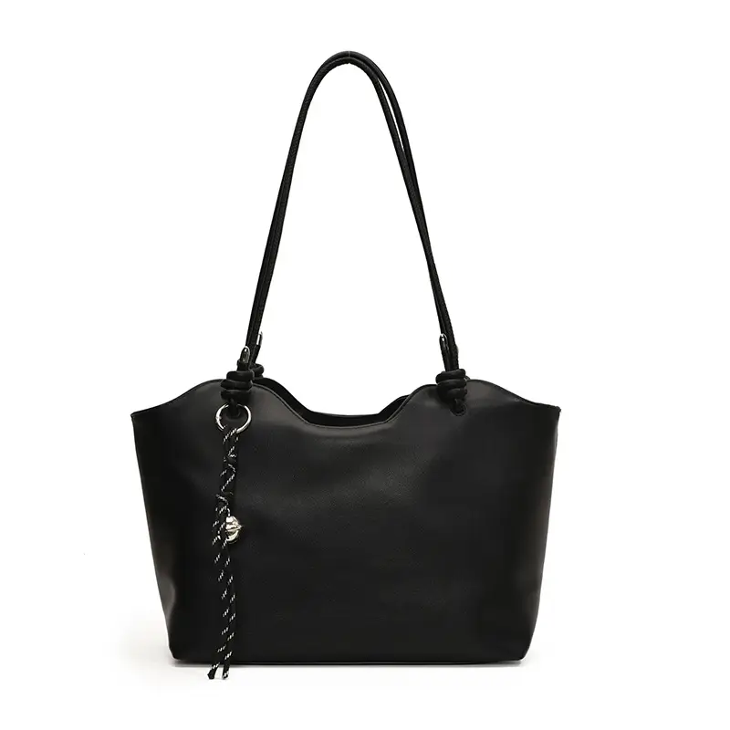 Black Crossbody Tote Bag Women 2025 New - Image 8