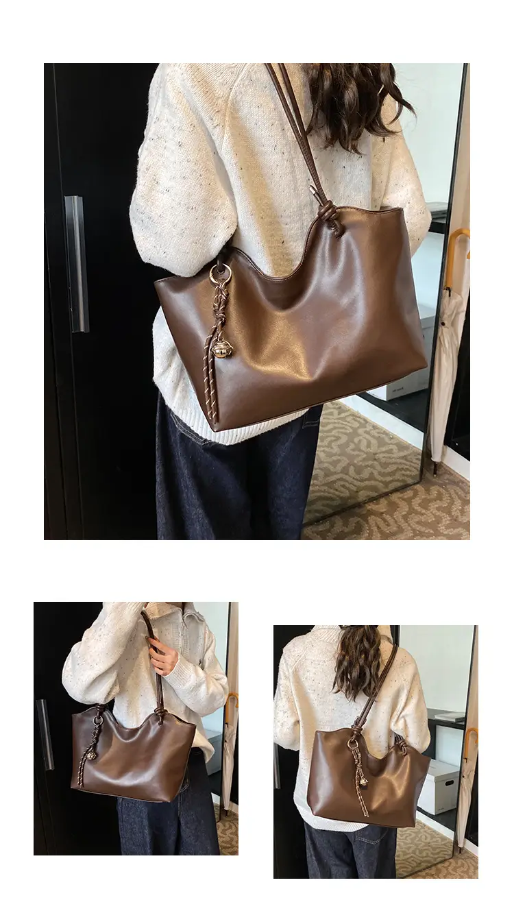 Black Crossbody Tote Bag Women 2025 New — feature 11