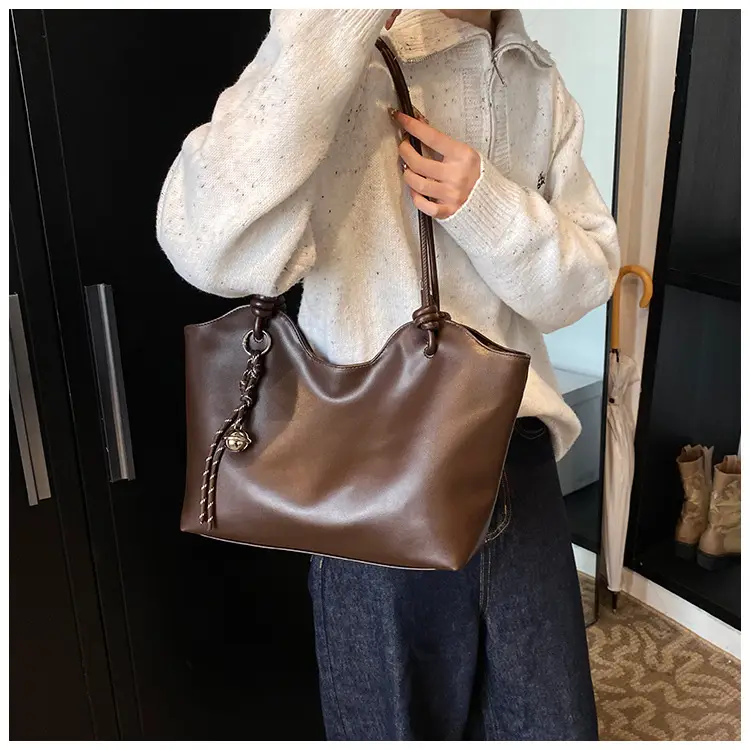 Black Crossbody Tote Bag Women 2025 New — feature 14