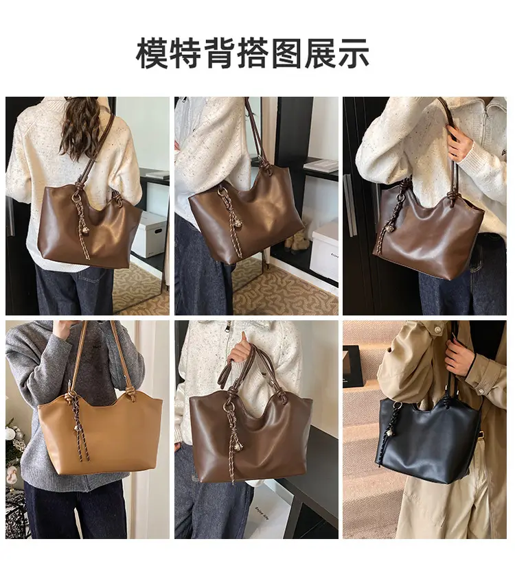 Black Crossbody Tote Bag Women 2025 New — feature 8