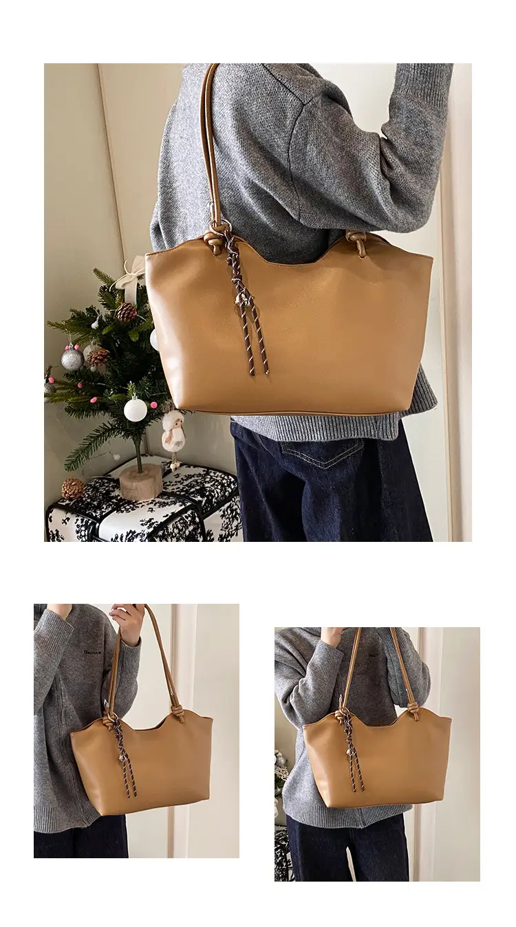Black Crossbody Tote Bag Women 2025 New — feature 9