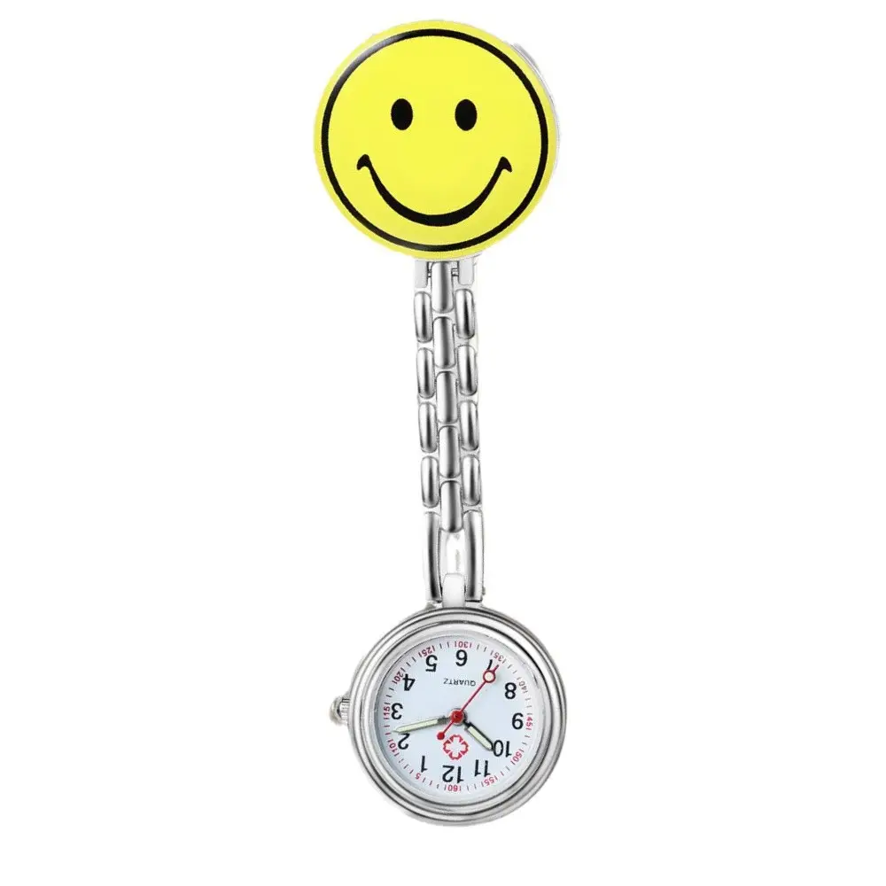 Classic Smiley Metal Watch for Nurses Doctors - Image 15