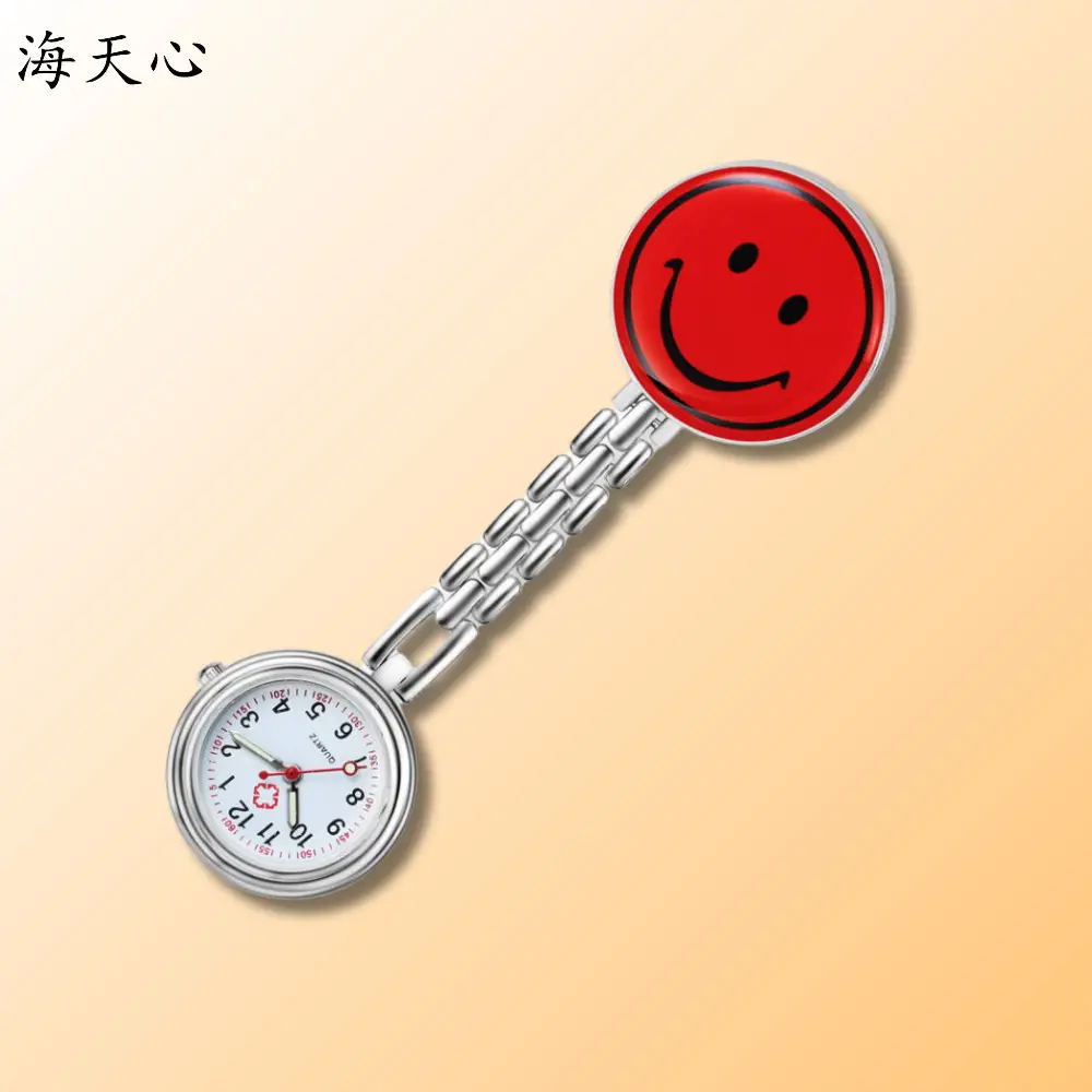 Classic Smiley Metal Watch for Nurses Doctors - Image 6