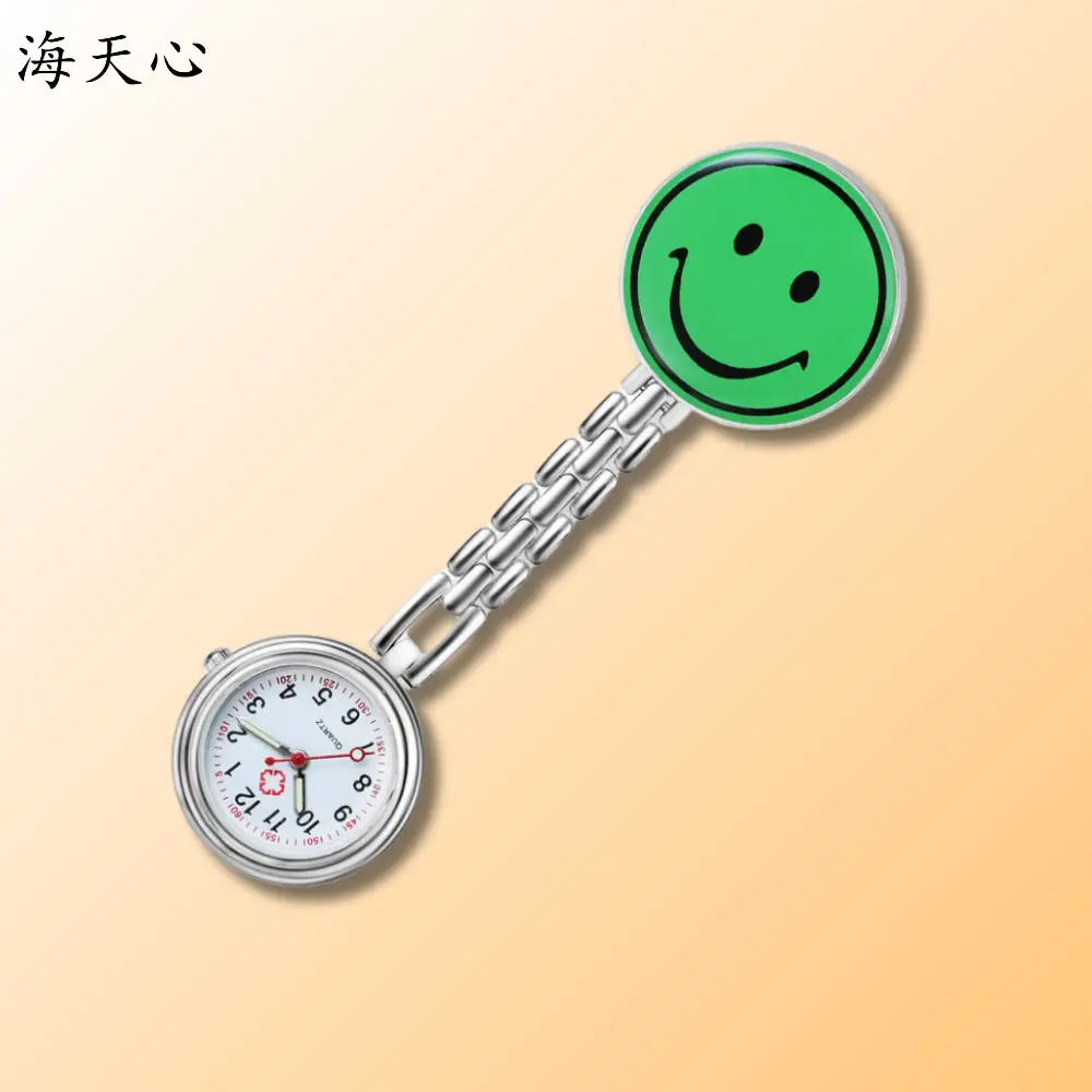 Classic Smiley Metal Watch for Nurses Doctors - Image 7
