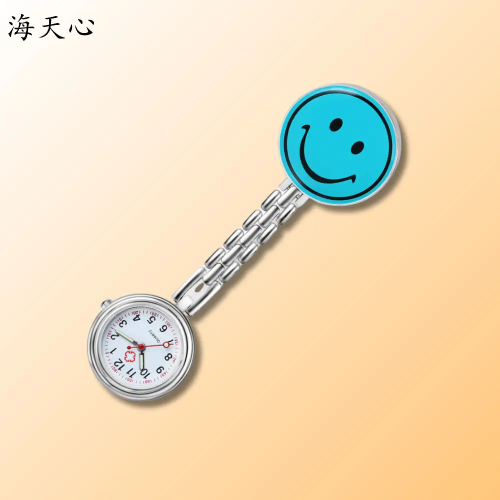 Classic Smiley Metal Watch for Nurses Doctors - Image 9